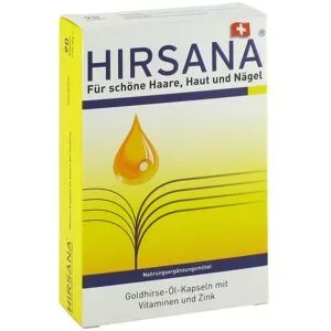 Hirsana Goldhirse öl Kapseln