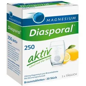 Magnesium Diasporal 250 Aktiv Brausetabletten
