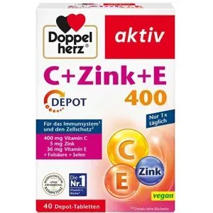 Doppelherz C + Zink + E Depot Tabletten