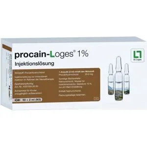 procain-Loges Procain Loges 1% Injektionslösung Ampullen