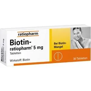 Biotin Ratiopharm 5 mg Tabletten
