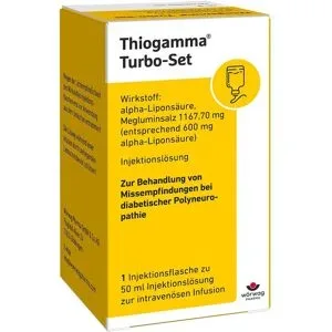 Thiogamma Turbo Set Pur Injektionsflaschen