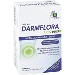 Avitale Darmflora Aktiv Plus 100 Mrd.bakterien+7 Vitamine