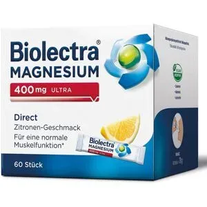 Biolectra Magnesium 400 mg Ultra Direct Zitrone