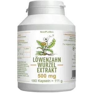 Löwenzahnwurzel-extrakt 500 mg Mono Kapseln