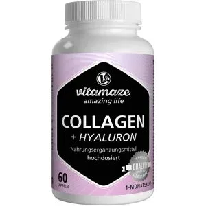 Vitamaze Collagen 300 mg + Hyaluron 100 mg Kapseln hochdosiert