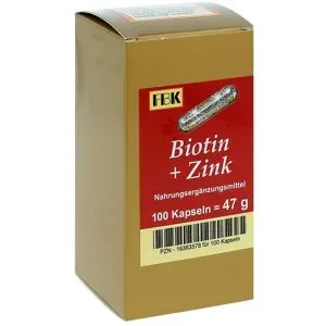 FBK-Pharma Biotin+zink Kapseln