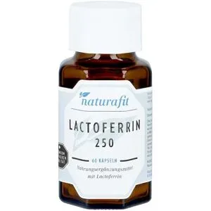 Naturafit Lactoferrin 250 mg aus Kuhmilch Kapseln