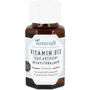 Naturafit Vitamin B12 1000 [my]g aktiviert Kapseln