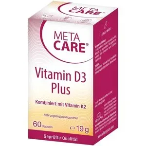 Meta Care Vitamin D3 Plus 10.000 I.e+80 ?g K2 Kapseln