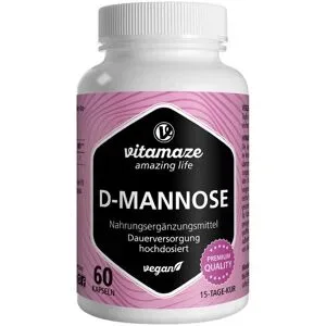 D-mannose Hochdosiert Vegan Kapseln