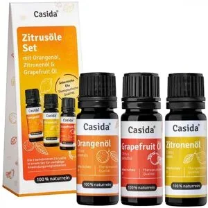 Casida Zitrusöle Set Orangenöl&zitronenöl&grapefruit öl