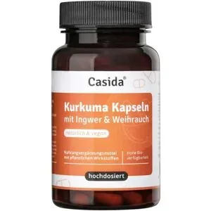 Casida Kurkuma+Ingwer+Weihrauch Kapseln Hochdosiert