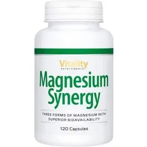 Vitality Nutritionals Magnesium Synergy Komplex Glycinat Malat & Citrat