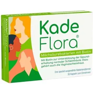 KadeFungin KadeFlora Milchsäurebakterien mit Biotin Kapseln
