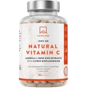 Aavalabs Vitamin C Acerola Camu-camu Hagebutte Kps