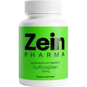 Sulforaphan 50mg aus Brokkoli mit Vitamin C von ZEINpharma