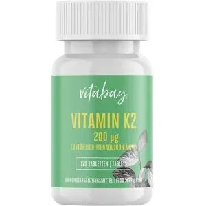 Vitabay Vitamin K2 200?µg vegan hochdosiert Tabletten