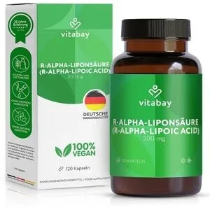 Vitabay R-Alpha-Liponsäure 300 Mg mit Thioctsäure Kapseln