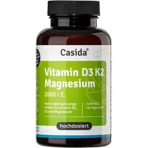 Casida Vitamin D3 K2 Magnesium 2000 I.e. Kapseln