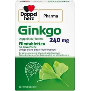 Ginkgo Doppelherzpharma 240 Mg Filmtabletten