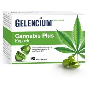 GELENCIUM Cannabis Plus Kapseln mit Vitamin B12