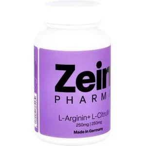 Zein Pharma L-Arginin + L-Citrullin 250mg 250mg von ZEINpharma