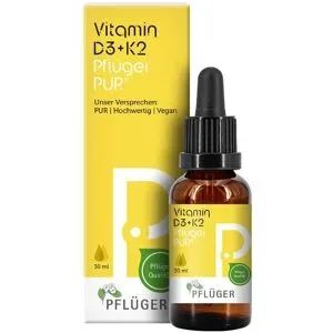 Vitamin D3 + K2 Pflüger PUR® 500 I.E./25 µg Tropfen