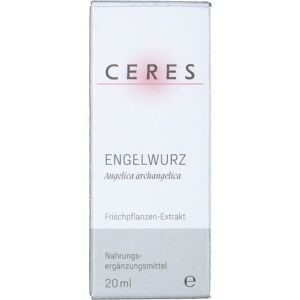 Ceres Engelwurz Angelica Archangelica Extrakt Tro.