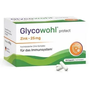 Glycowohl Zink-Komplex 25 mg hochdosierte Kapseln vegan