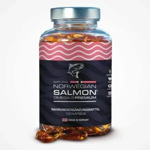 Natural Norwegian Salmon Omega-3 Premium Weichkps.