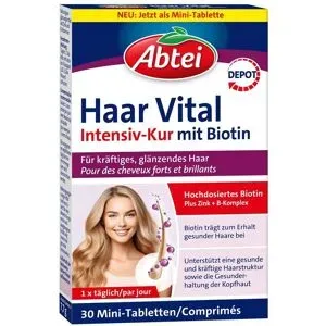 Abtei Haar Vital Intensiv-Kur mit Biotin Tabletten