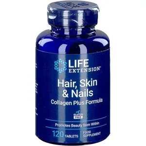 Life Extension Hair Skin & Nails Collagen Plus Formula Tabletten