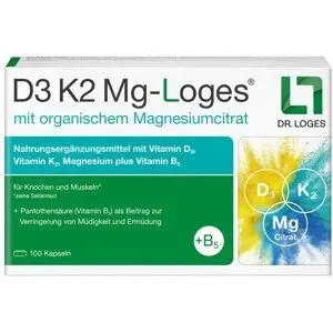 vitaminD-loges D3 K2 Mg-Loges Kapseln