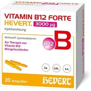 Vitamin B12 forte Hevert 3000 µg Ampullen