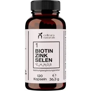 Cellcura Naturals Biotin Zink Selen Vegan Kapseln