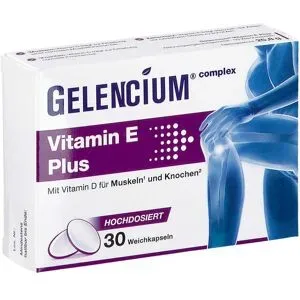 Gelencium® Vitamin E Plus hochdos. mit Vitamin D Weichkapseln