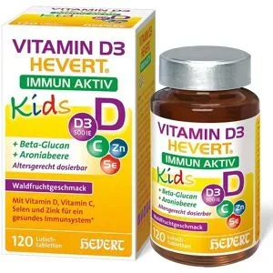 Vitamin D3 Hevert Immun Aktiv Kids Lutschtabletten