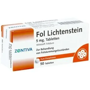 Fol Lichtenstein 5 mg Tabletten