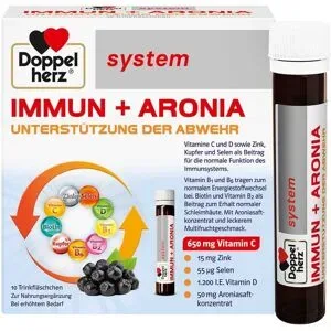 Doppelherz Immun+Aronia System Ampullen