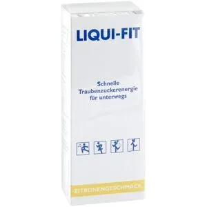 Liqui Fit Lemon flüssige Zuckerlösung Beutel