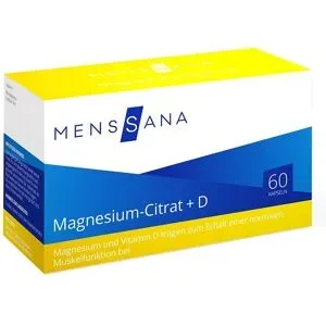 Magnesium-Citrat+D MensSana Kapseln