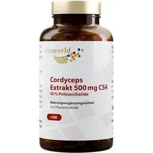 Cordyceps Extrakt 500 mg Cs4 40% Polysacchar.kaps.