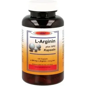 L-arginin+opc 600 mg Kapseln