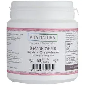 D Mannose Kapseln 500 mg