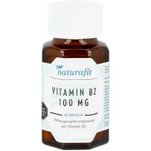 Naturafit Vitamin B2 100 mg Kapseln