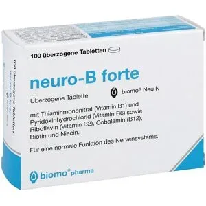 Neuro B forte biomo Neu überzogene Tabletten