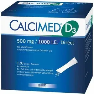 Calcimed D3 500 mg / 1000 I.E. Direct
