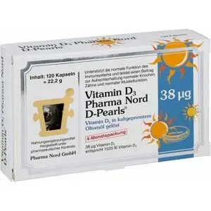 Vitamin D3 Pharma Nord D-pearls Kapseln