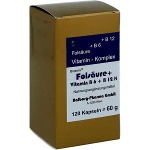 FBK-Pharma Folsäure+vitamin B6+b12 Komplex N Kapseln